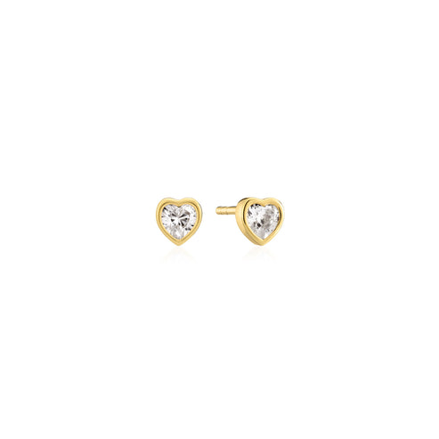 Gold Heart Amorino Earrings