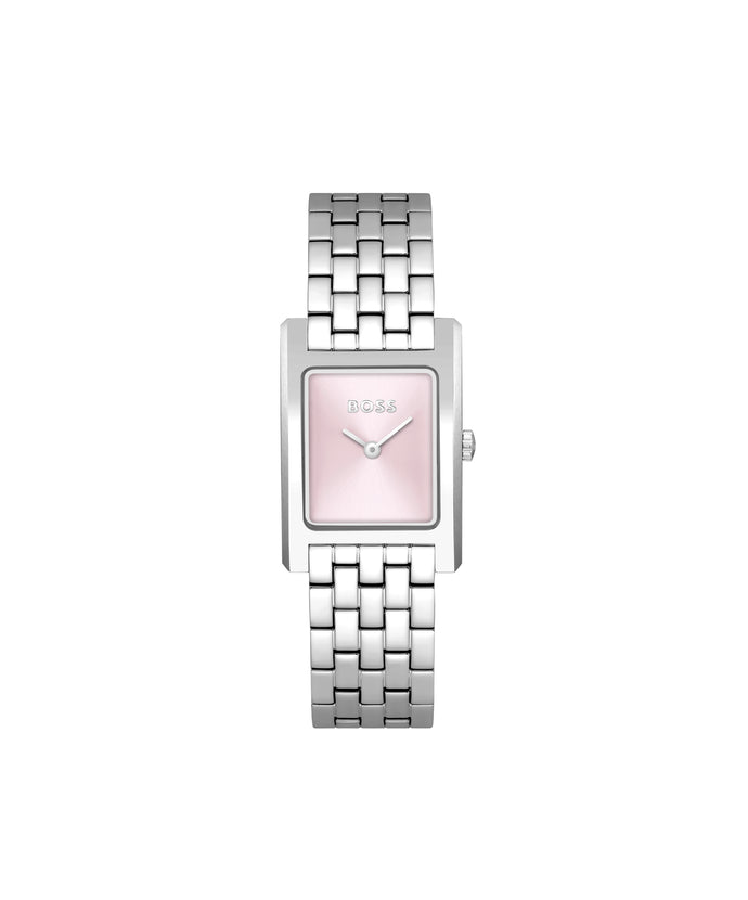 Ladies BOSS Lucy Stainless Steel Tank Watch