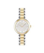 Load image into Gallery viewer, Ladies BOSS Sena Stainless Steel and Light Yellow Gold IP Bracelet Watch
