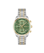 Load image into Gallery viewer, Ladies BOSS Grand Tour Multifunction Watch with Green Dial
