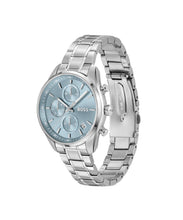 Load image into Gallery viewer, Ladies BOSS Grand Tour Multifunction Watch with Light Blue Dial
