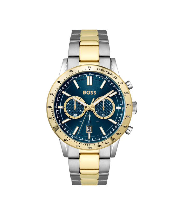 Gents BOSS Allure Chronograph Bi Colour Bracelet Watch