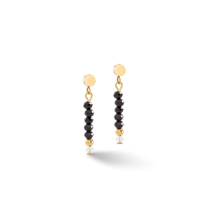 Little Twinkle earrings Gold-Black