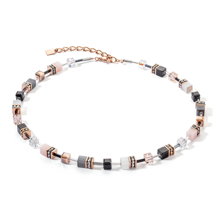 GeoCUBE® Necklace Rose Gold Soft