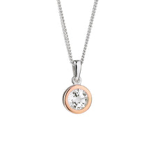 Load image into Gallery viewer, Clogau® Celebration Sterling Silver Single Stone Pendant with Topaz
