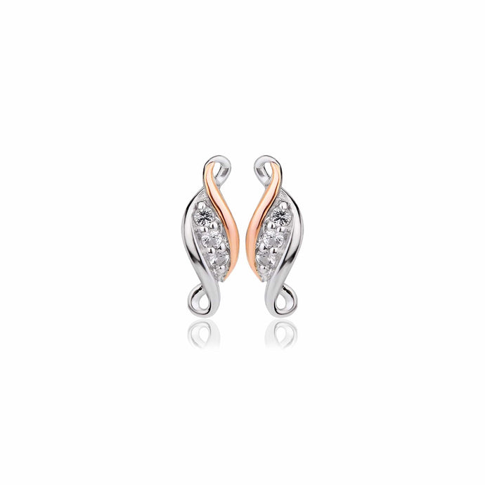 Clogau® Past Present Future Silver Earrings