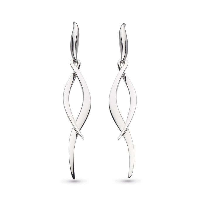 Entwine Twine Twist Drop Earrings