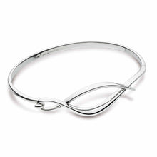 Load image into Gallery viewer, Entwine Twine Twist Hinged Bangle
