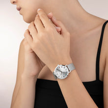 Load image into Gallery viewer, Coeur De Lion Watch Silver Sunray Milanese Stainless Steel
