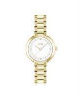 Ladies BOSS Sena Light Yellow Gold IP Bracelet Watch