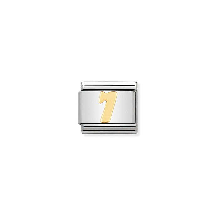 Nomination Classic Gold Number 7 Charm