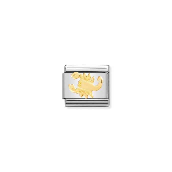 Nomination Classic Gold Zodiac Scorpio Charm