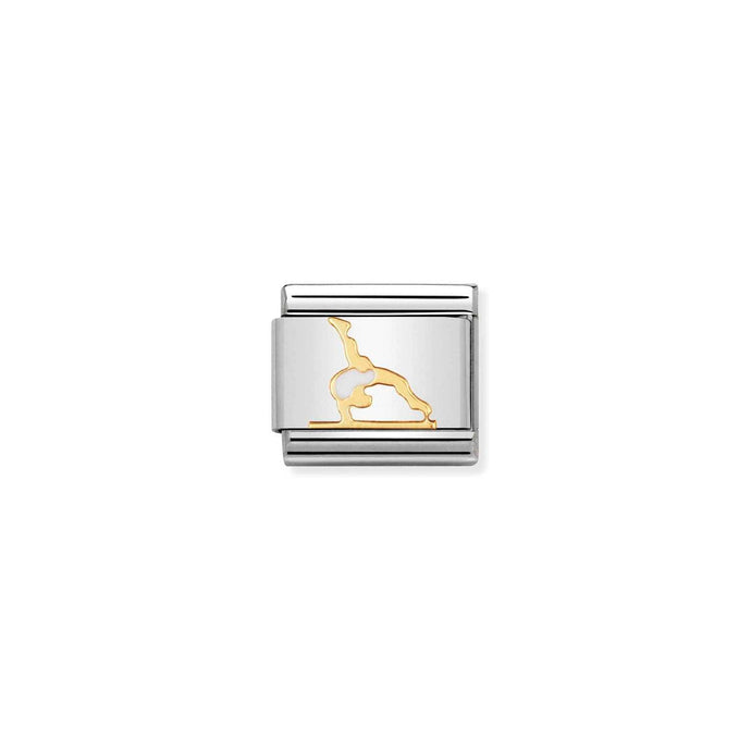 Nomination Classic Gold Gymnast Charm