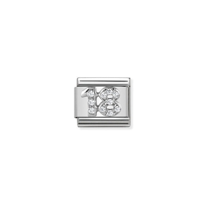 Nomination Classic silver 18 Charm