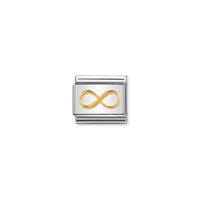 Nomination Classic Gold Infinity Charm