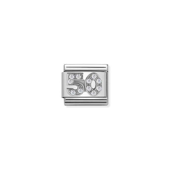 Nomination Classic silver 50 Charm