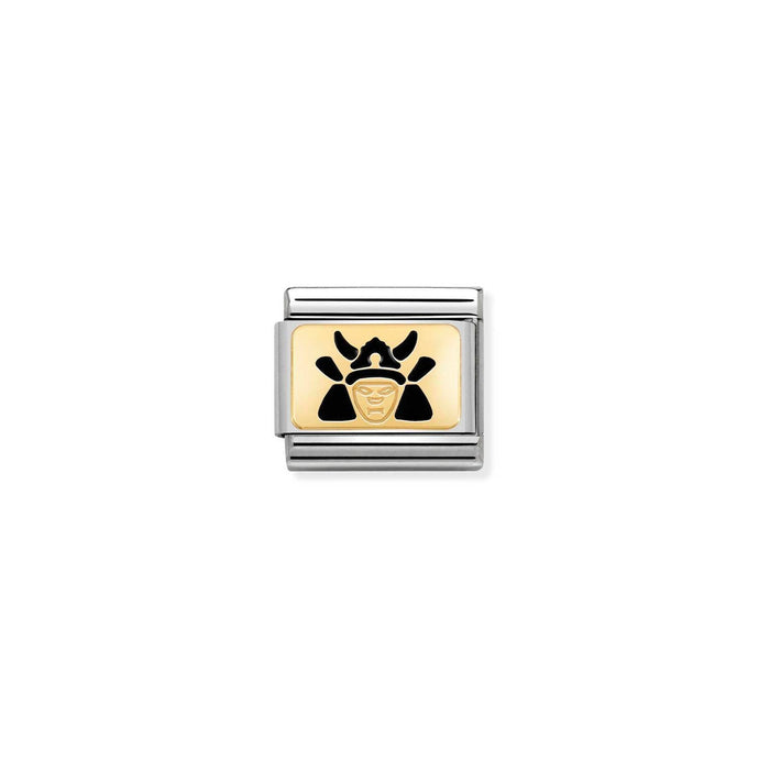 Nomination Classic Gold Samurai Charm