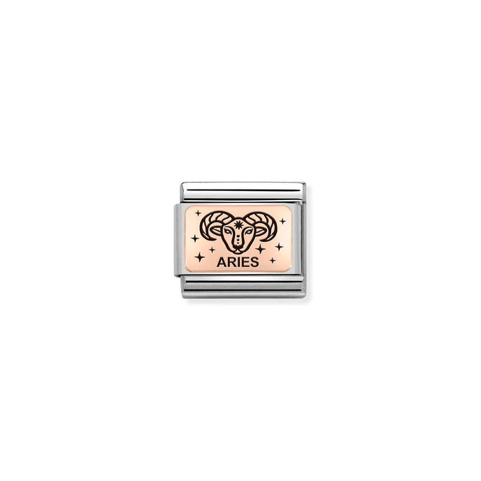 Nomination Classic ZODIAC 9ct Rose Gold Aries Charm