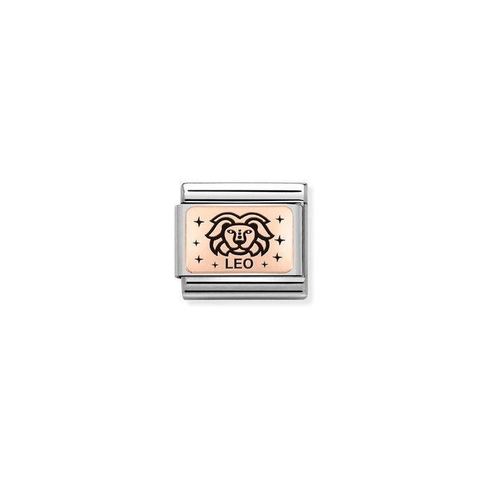 Nomination Classic ZODIAC 9ct Rose Gold Leo Charm