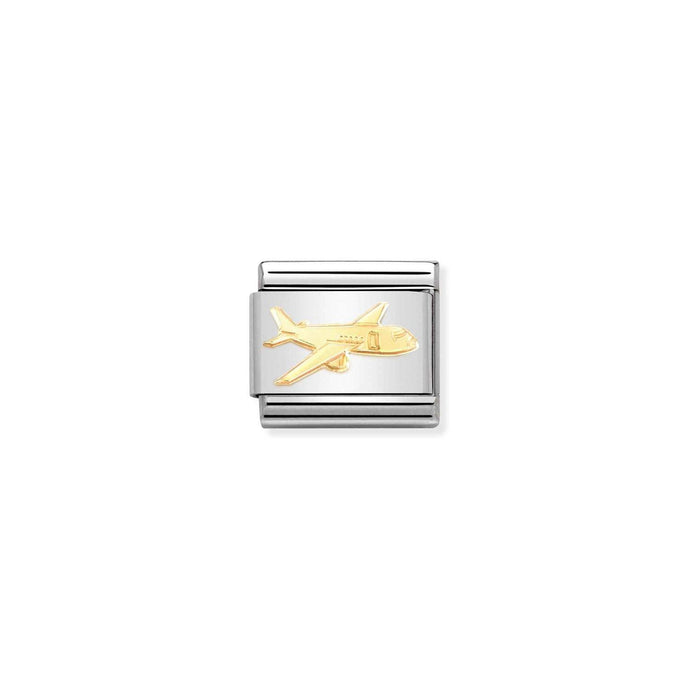 Nomination Classic Gold Airliner Charm