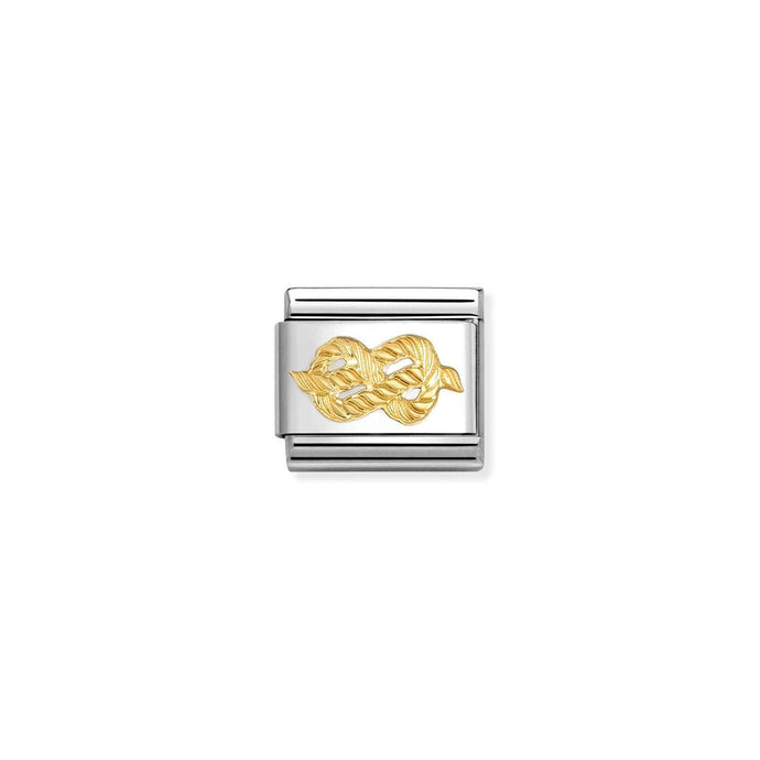 Nomination Classic Gold Knot Charm