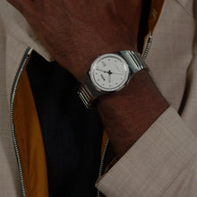 Load image into Gallery viewer, Gents BOSS Candor Automatic Stainless Steel Bracelet Watch with Silver White Dial
