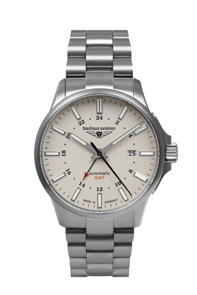 Bauhaus Aviation Watch | Bauhaus Aviation GMT Automatic 2868M-5