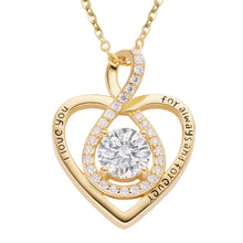 Load image into Gallery viewer, Ti Amo Heart Gold Necklace
