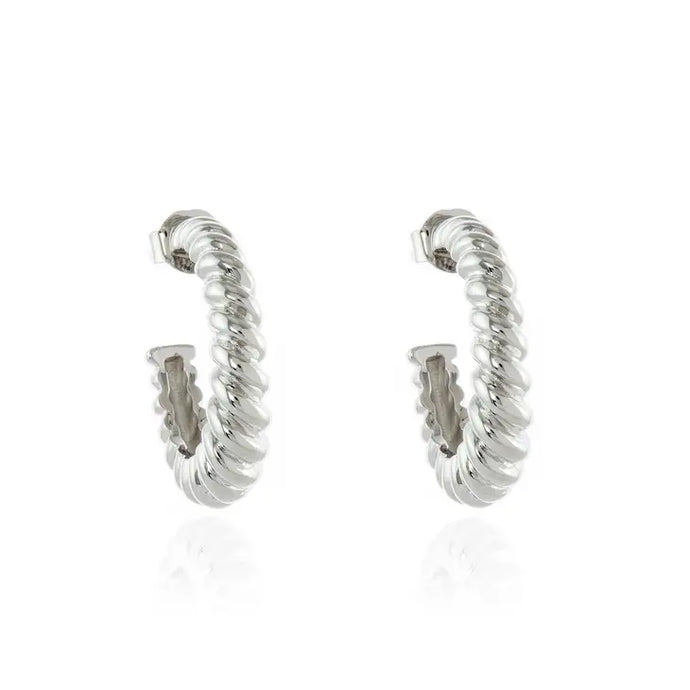 Gael Silver 20mm Hoop Earrings