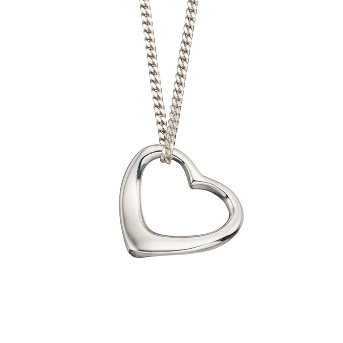 Slip on Heart Pendant (small)