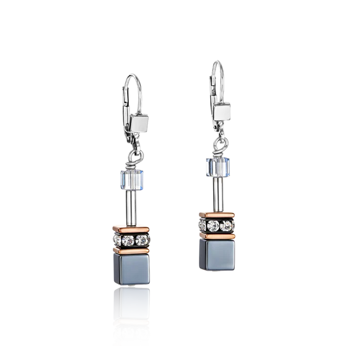 GeoCUBE® Earrings Ice Blue