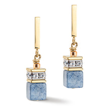 Load image into Gallery viewer, GeoCUBE® Iconic Precious Earrings Light Blue
