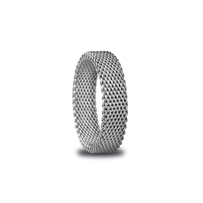 BERING Ring | Silver Milanese Mesh | 551-10-X2 | Inner Ring