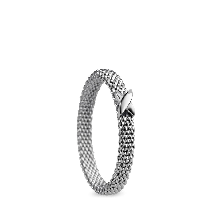 BERING Ring | Silver Bow Milanese Mesh | 551-11-X1 | Inner Ring