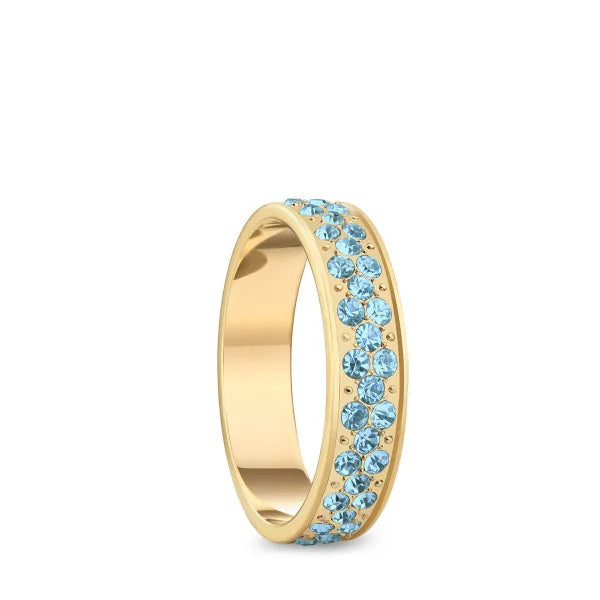 Bering Ring | Gold and Blue Stone set Inner | 567-28-X2 | Inner Ring