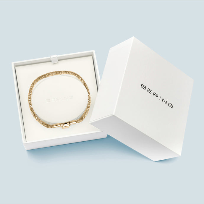 BERING Necklace Gold Stainless Steel