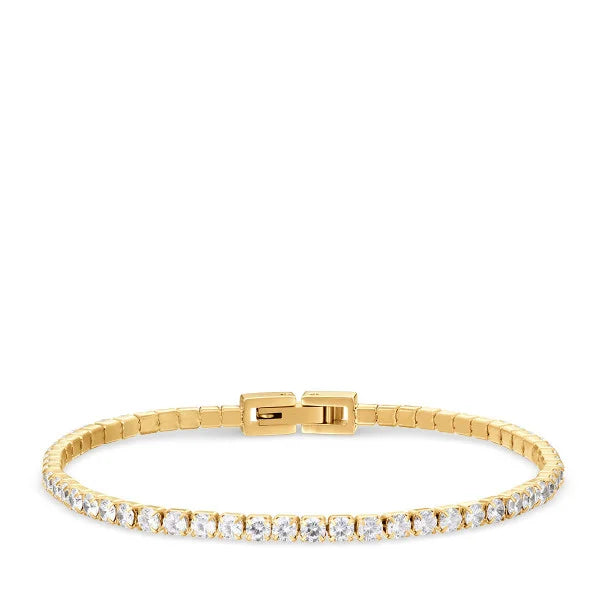 BERING Gold Tennis Bracelet