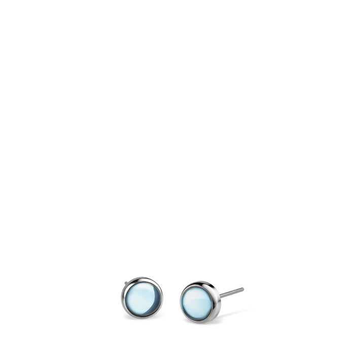 BERING Earrings | Blue Silver | Petite