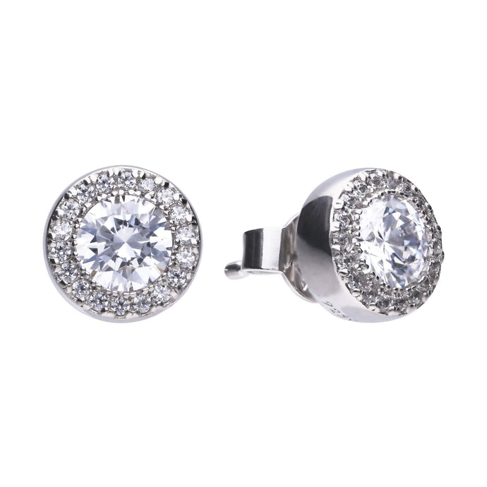 Round Pave Studs E5591