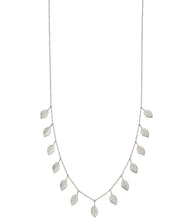 Load image into Gallery viewer, Silver Multi Leaf Necklace
