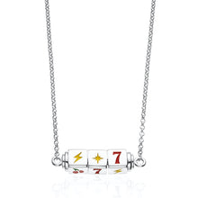 Load image into Gallery viewer, Silver Vegas Baby Necklace
