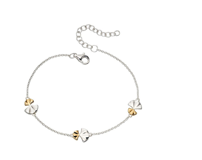 Mix Gold Ginkgo Leaf Bracelet B4882