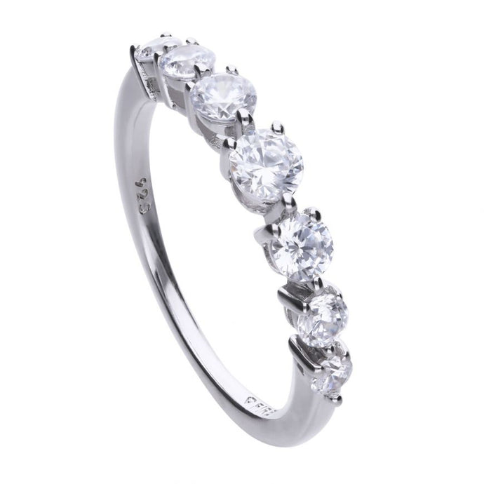 Classic Half Eternity Ring R3635